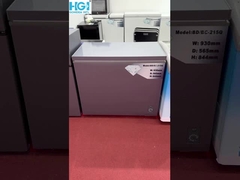 HGI Defrost Fast Cool 200L الصدر المجمد الباب المفتوح القصير المجمدات العميقة