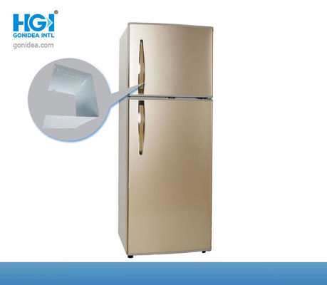 HGI R600a 7.5 قدم مكعب مع فريزر علوي ، 212 لتر ، أرفف قابلة للضبط بباب قابل للانعكاس