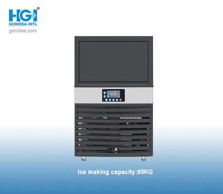 Gonidea 60kg / 24h 50Hz Crescent Automatic Ice Maker Black Air Condensation CB