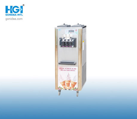 HGI صناعات الآيس كريم التجارية الصناعية 20L / H 110V 304 الفولاذ المقاوم للصدأ