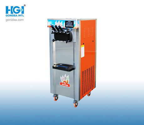 صانعات الآيس كريم التجارية HGI 50Hz 2.8KW ثلاثة مقابض للزبادي المجمد