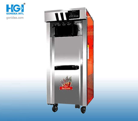 Gonidea Shop صانعات الآيس كريم التجارية المبردة تلقائيًا 54 * 76 * 13.1 سم 50 ديسيبل