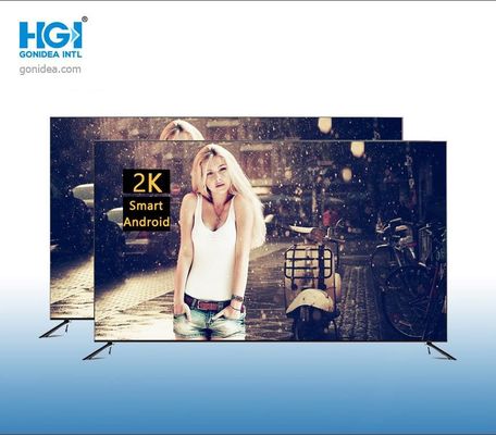 تلفزيون بشاشة مسطحة Full HD 32 بوصة LED تلفزيون ذكي بدون حدود LED